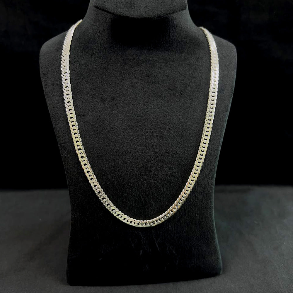 DOUBLE LINK CHAIN 6 MM | 925 STERLING SILVER CHAIN