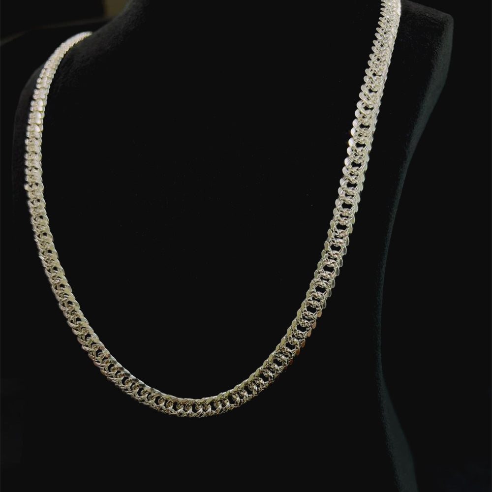 DIAMOND CUT LINK CHAIN CHAIN 6 MM | 925 STERLING SILVER CHAIN (Copy)