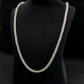 ROUND SNAKE CHAIN 4 MM | 925 STERLING SILVER CHAIN