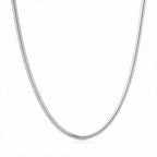 ROUND SNAKE CHAIN 4 MM | 925 STERLING SILVER CHAIN
