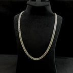DIAMOND CUT LINK CHAIN CHAIN 8 MM | 925 STERLING SILVER CHAIN