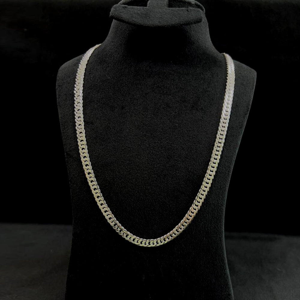 DIAMOND CUT LINK CHAIN CHAIN 6 MM | 925 STERLING SILVER CHAIN (Copy)