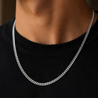 MEN'S LINK CHAIN (6-8 gm) 4mm | 925 silver