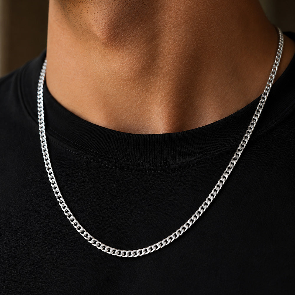 MEN'S LINK CHAIN (6-8 gm) 4mm | 925 silver