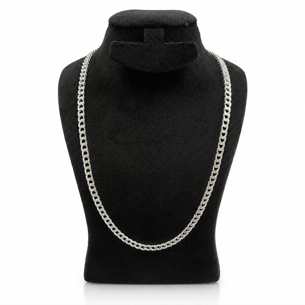 MEN'S SQUARE LINK CHAIN  (23-29 gm) 5 mm | 925 silver