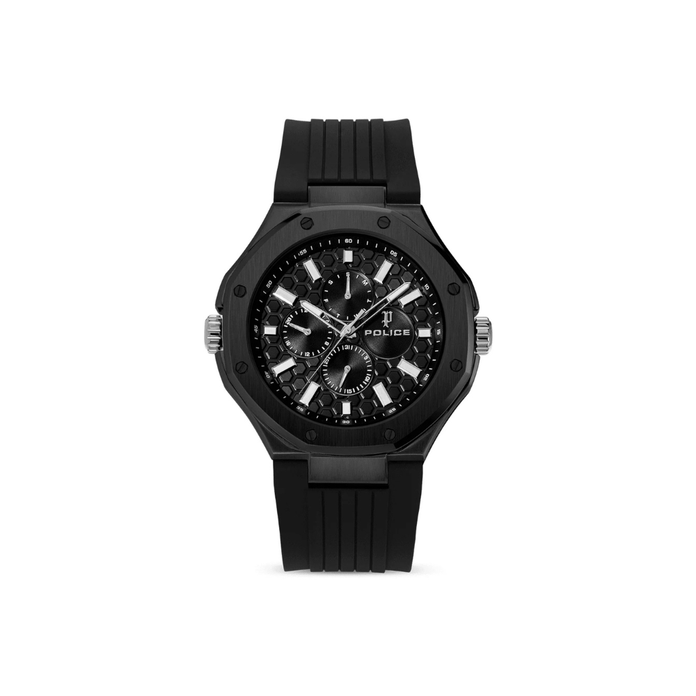 DUAL Watch Police For Men (Blue & Navy) - Stainless Steel PEWGQ0081903