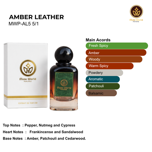 Amber Leather Perfume for Men