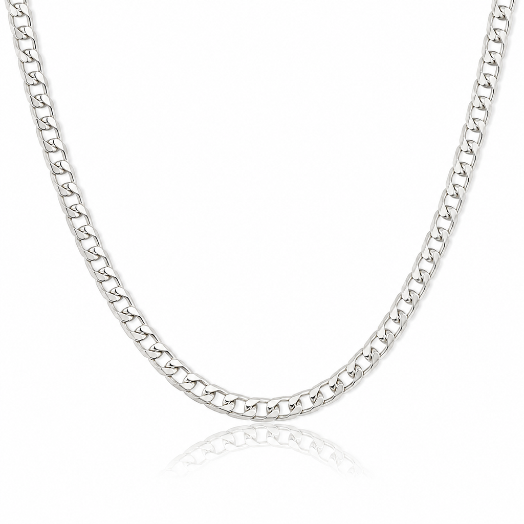 MEN'S SQUARE LINK CHAIN (9-11 gm) 3 mm | 925 silver