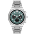 Daniel Klein Men's Green Dial Chronograph Quartz Watch 43mm — DK.1.14236-5