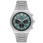 Daniel Klein Men's Green Dial Chronograph Quartz Watch 43mm — DK.1.14236-5