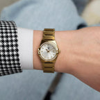 Santa Barbara Polo & Racquet Club Women’s Gold-Tone Silver Dial Quartz Watch SB.1.10656-2