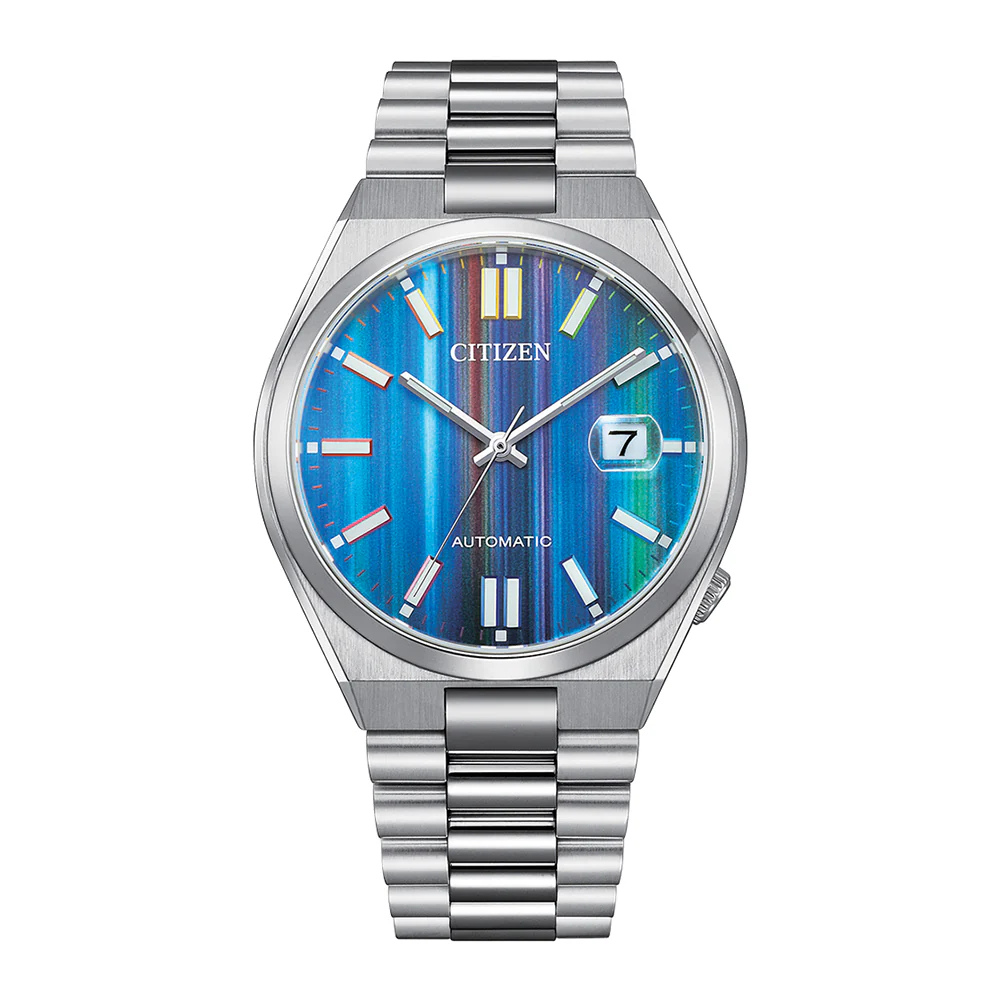 Citizen TSUYOSA Black Dial Men's Mechanical Watch NJ0151-53W Stainless Steel