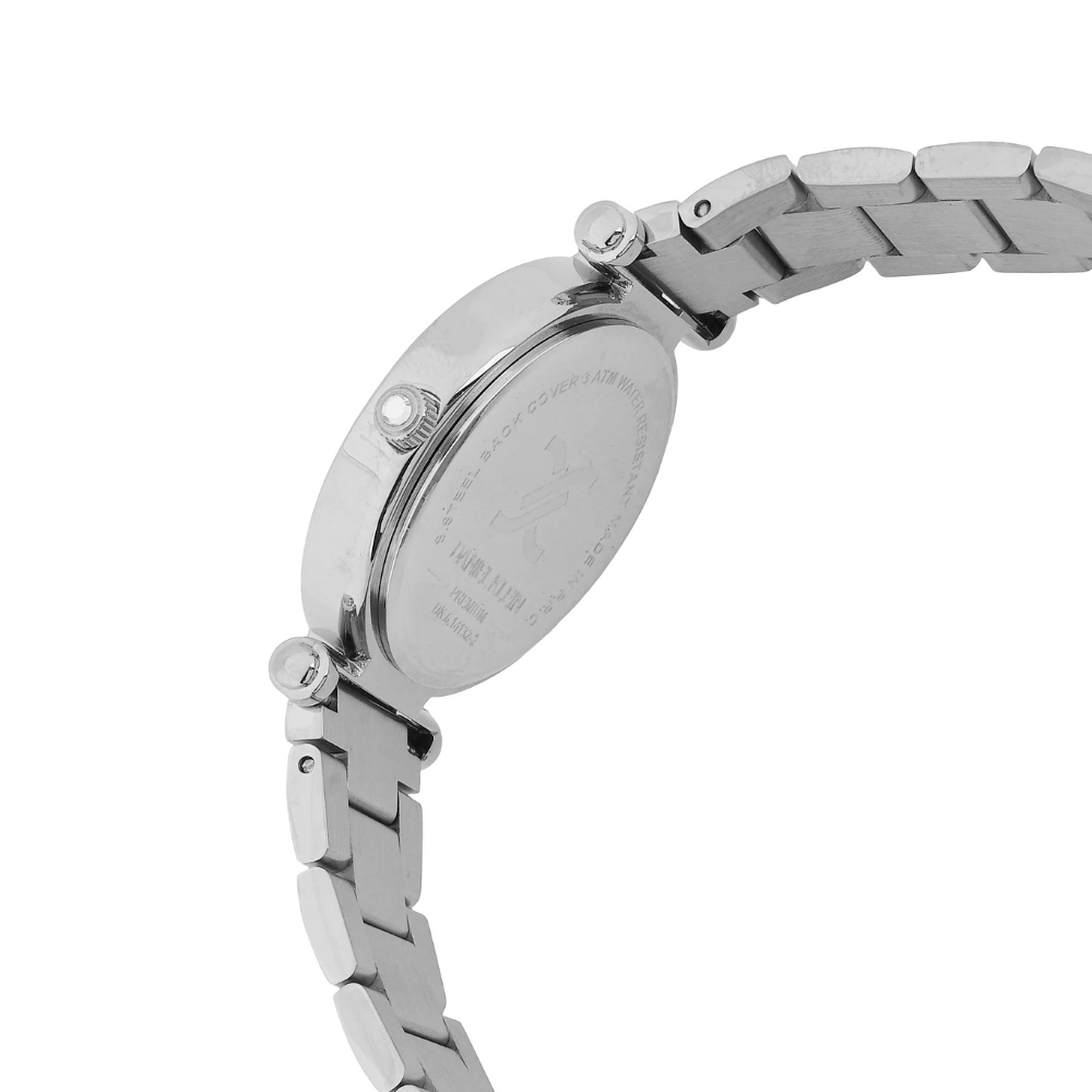 Daniel Klein Women’s Analog Watch – Dark Green Dial, Silver–Gold Strap DK.6.14132-4