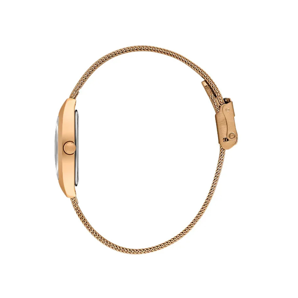 Daniel Klein Premium Rose Gold Mesh Band Watch for Women DK.1.14119-5