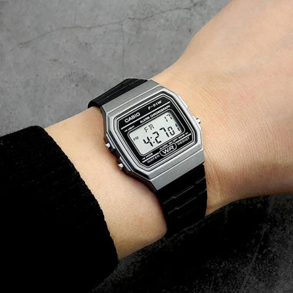 Casio F-91WM-1BDF Digital Watch | LED