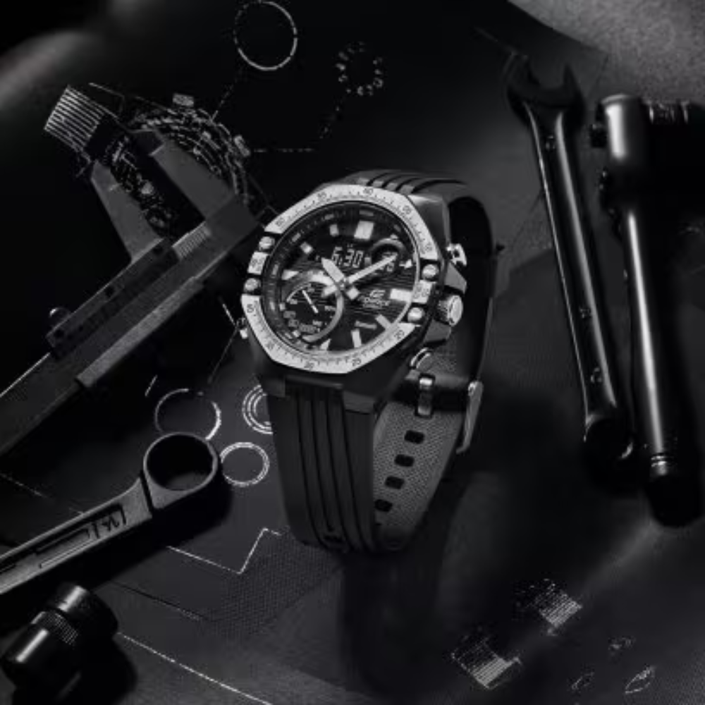 Casio Edifice Men's Analog / Digital Quartz Watch ECB-10TP-1ADF