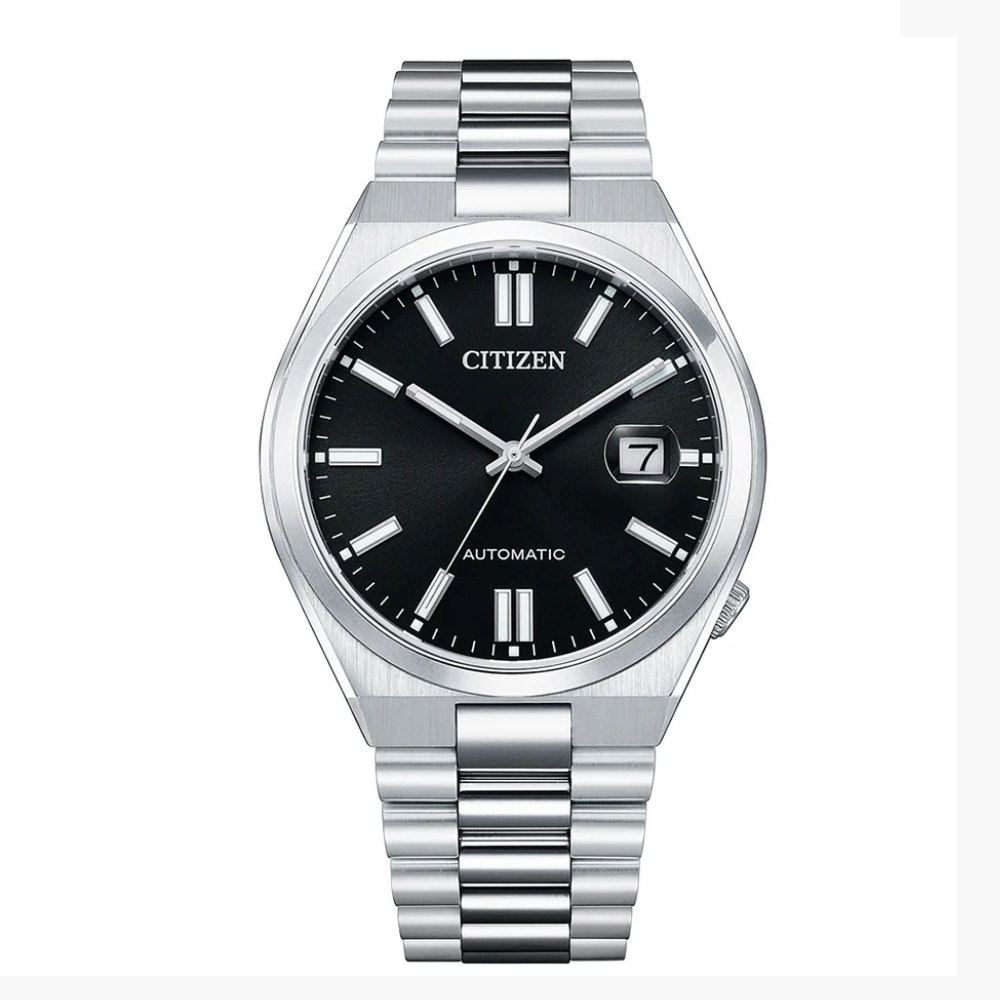 Citizen TSUYOSA Black Dial Men's Mechanical Watch NJ0150-81E  Stainless Steel
