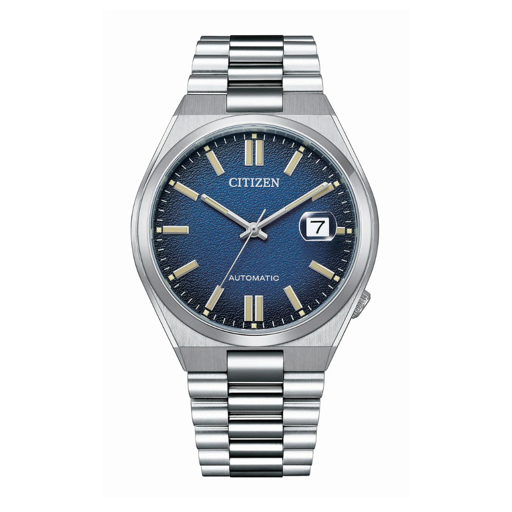 Citizen TSUYOSA Black Dial Men's Mechanical Watch NJ0151-88L Stainless Steel