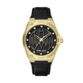 Batwing Special Edition Police x Batman  Genuine Leather Strap Analog Watch Men's, 45mm PEWGA0090006