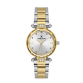 Daniel Klein Women’s Analog Watch – Silver Dial, Gold& Silver Dual Tone Strap DK.6.14132-3