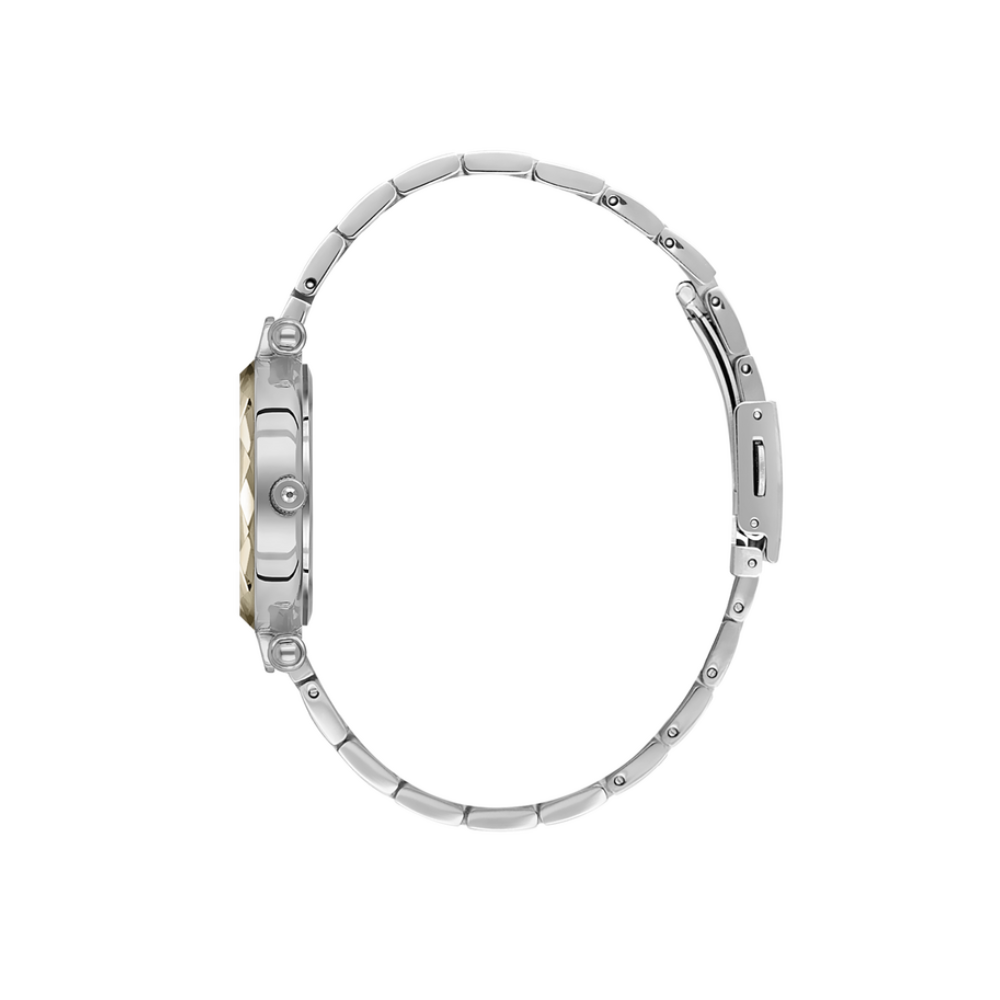 Daniel Klein Women’s Analog Watch – Silver Dial, Gold& Silver Dual Tone Strap DK.6.14132-3