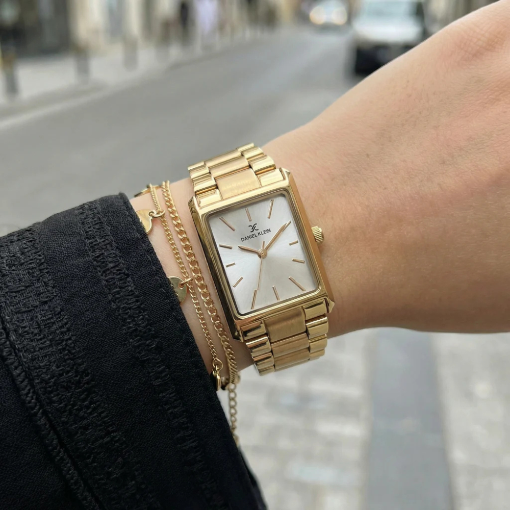 Daniel Klein Premium Rose Gold Stainless Steel Watch for Women DK.1.14123-5
