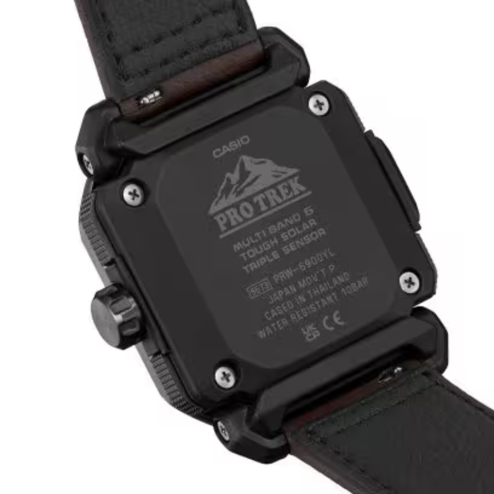 Casio PRO TREK PRW-6900YL-5DR Watch – Tough Solar, Radio-Controlled, Outdoor Adventure Watch