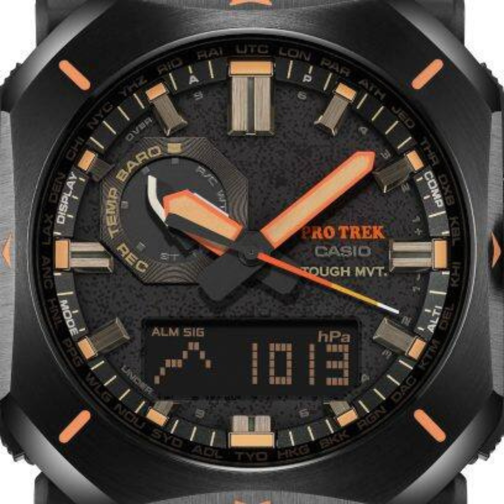 Casio PRO TREK PRW-6900YL-5DR Watch – Tough Solar, Radio-Controlled, Outdoor Adventure Watch