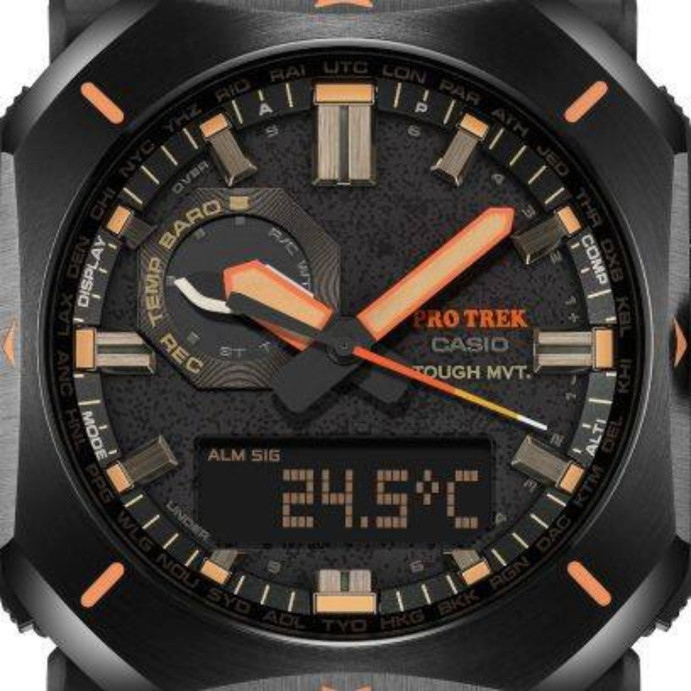 Casio PRO TREK PRW-6900YL-5DR Watch – Tough Solar, Radio-Controlled, Outdoor Adventure Watch