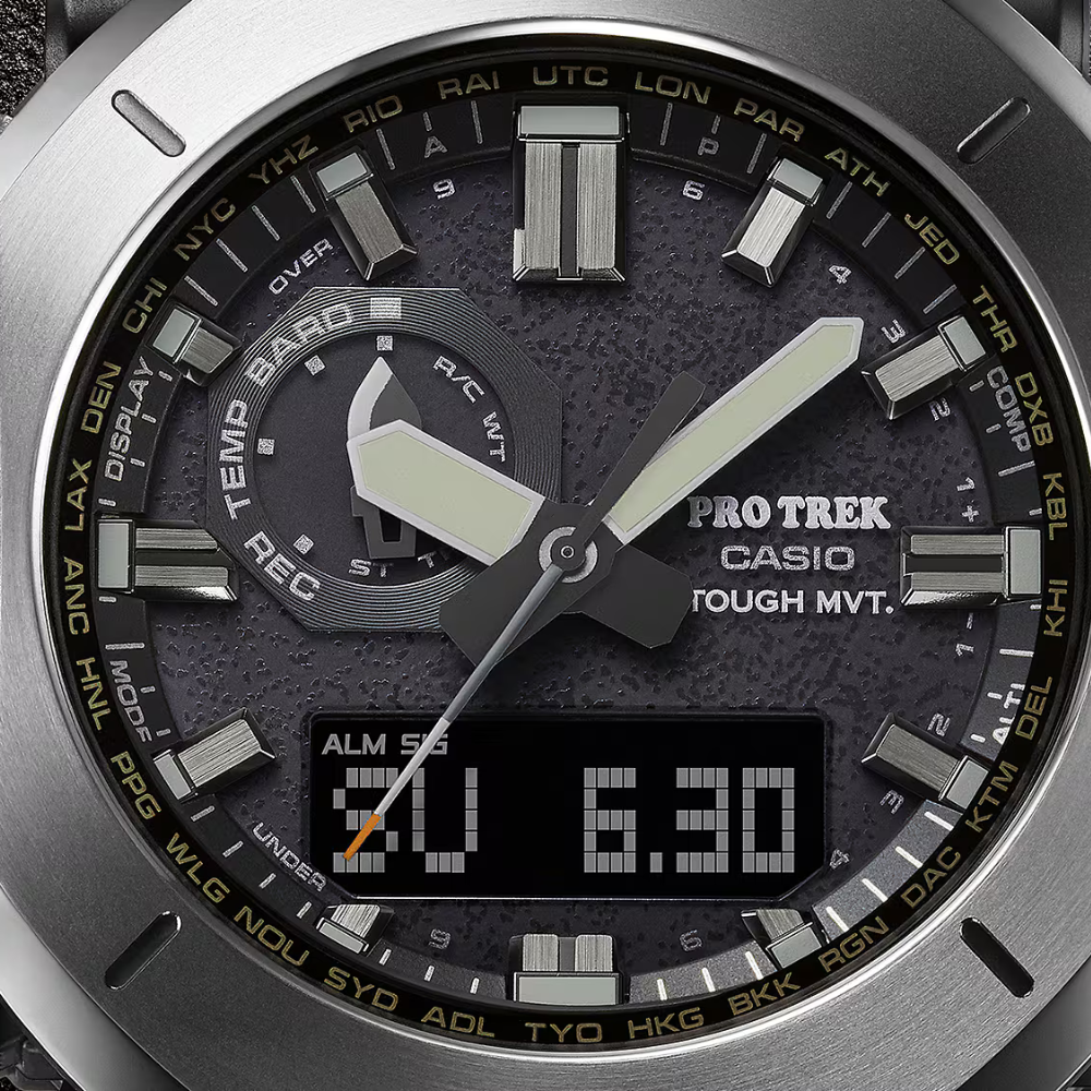 Casio PRO TREK PRW-6900YB-3DR Watch – Tough Solar, ABC Sensors, Radio-Controlled Adventure Watch