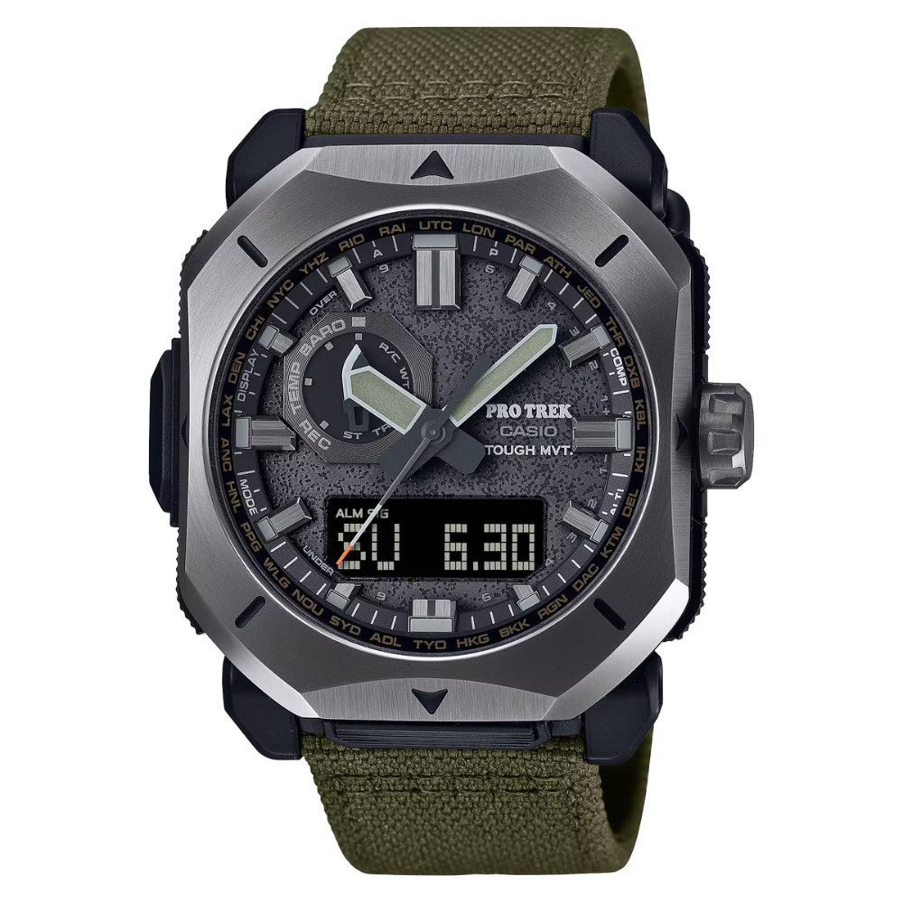 Casio PRO TREK PRW-6900YB-3DR Watch – Tough Solar, ABC Sensors, Radio-Controlled Adventure Watch