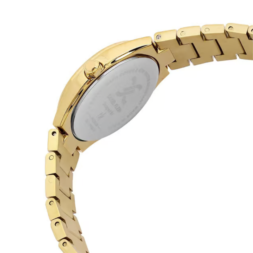 Daniel Klein Women’s Gold Watch with Dark Green Dial | DK.1.14162-4