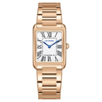 Lee Cooper Women’s Rose Gold  Silver Dial  | LC08083.430
