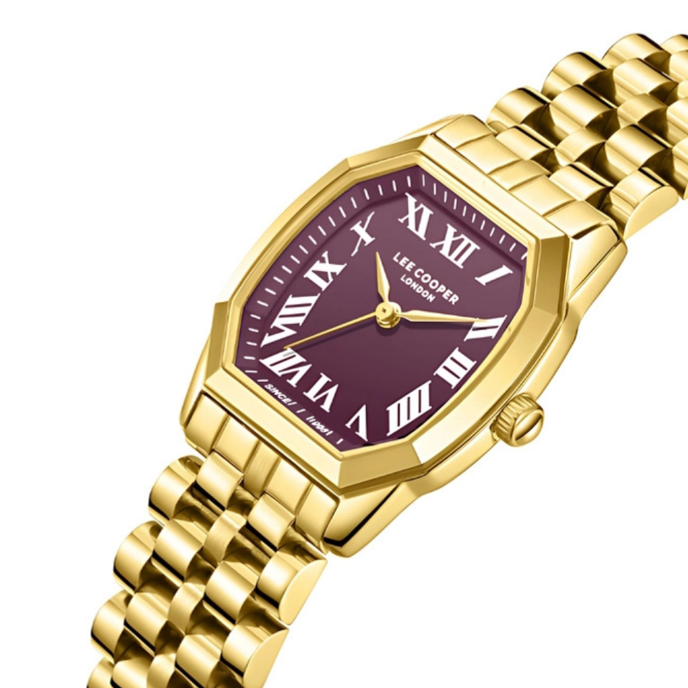 Lee Cooper Women’s Purple Square Dial| LC08201.180