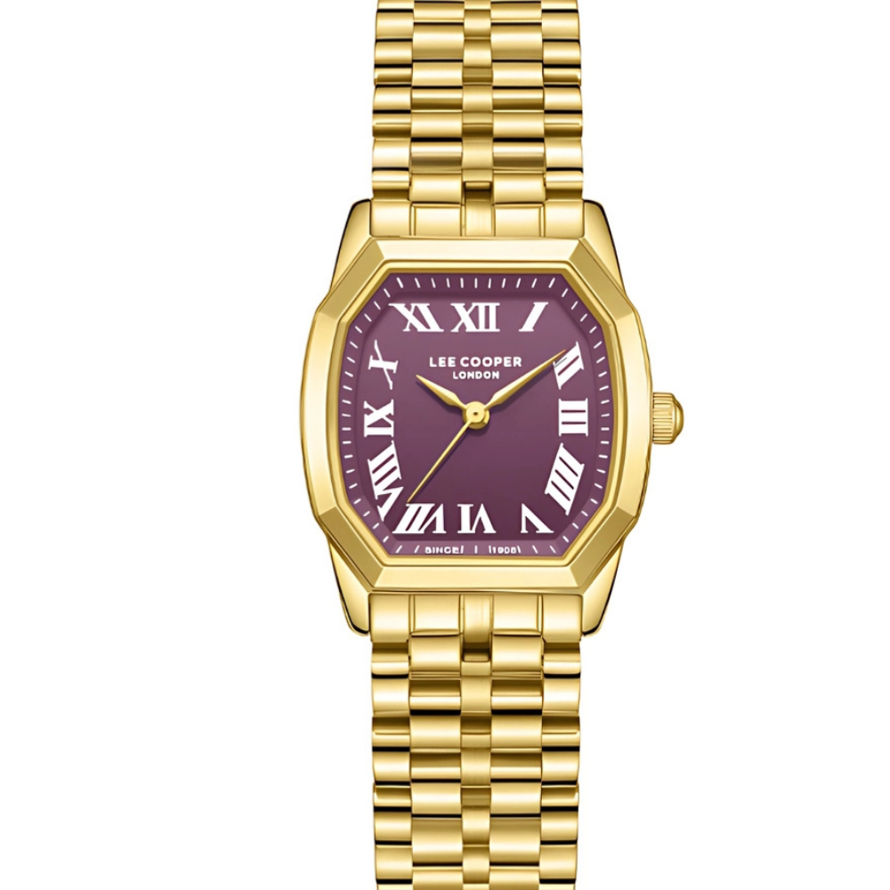 Lee Cooper Women’s Purple Square Dial| LC08201.180