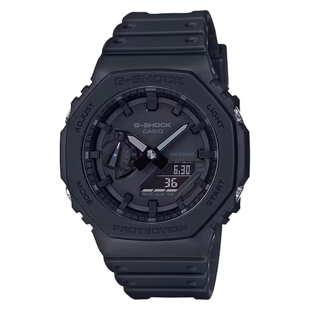 Casio G-Shock GA-2100-1A1DR CasiOak All Black Men’s Watch