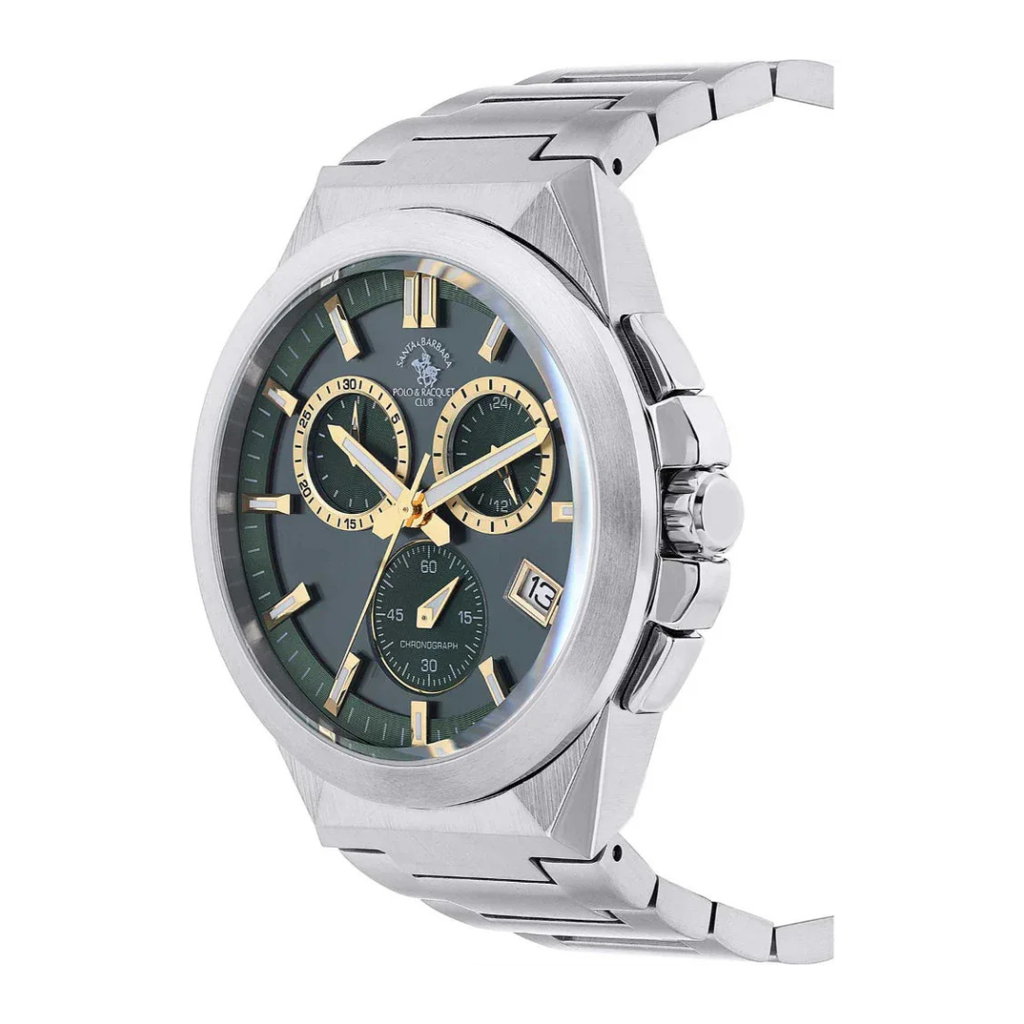 Santa Barbara Polo SB.1.10633-6 Silver Stainless Steel Watch for Men