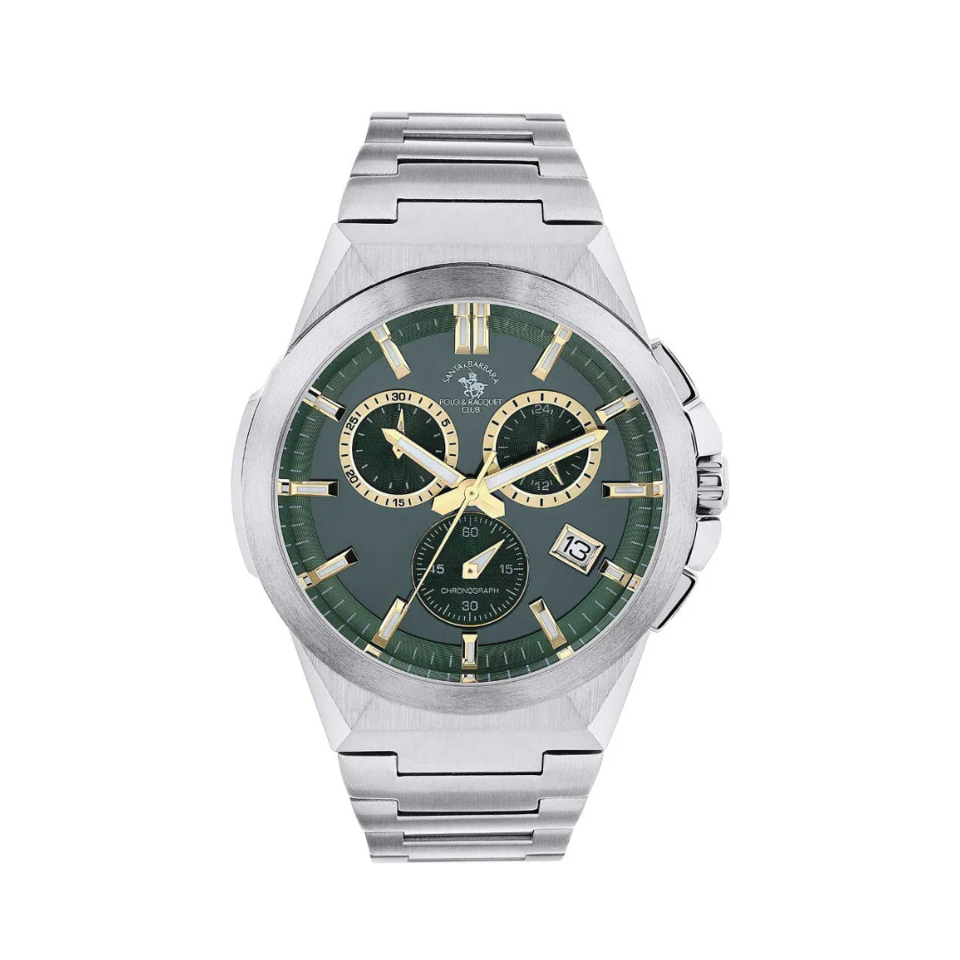 Santa Barbara Polo SB.1.10633-6 Silver Stainless Steel Watch for Men