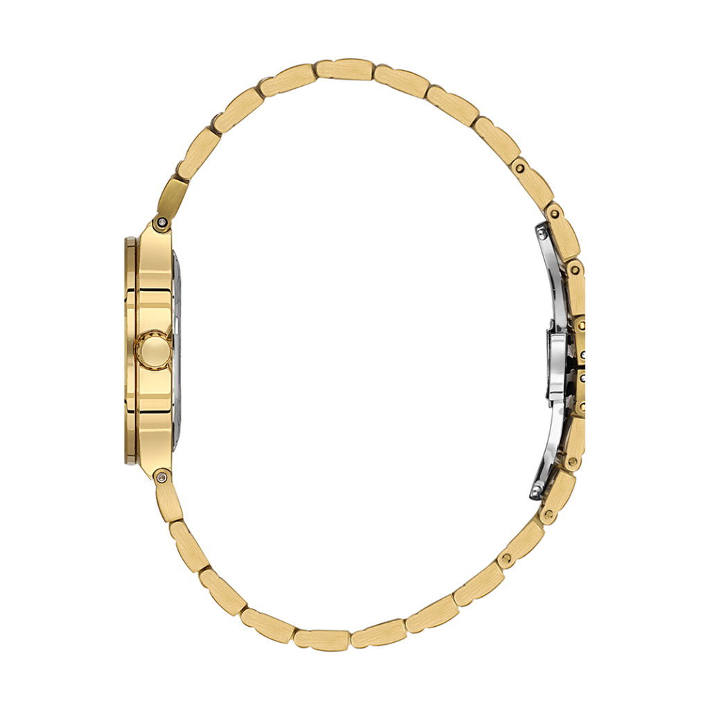 Santa Barbara Polo & Racquet Club Women's Analog Watch SB.1.10664-2 Gold  Bracelet Mother of Pearl Dial