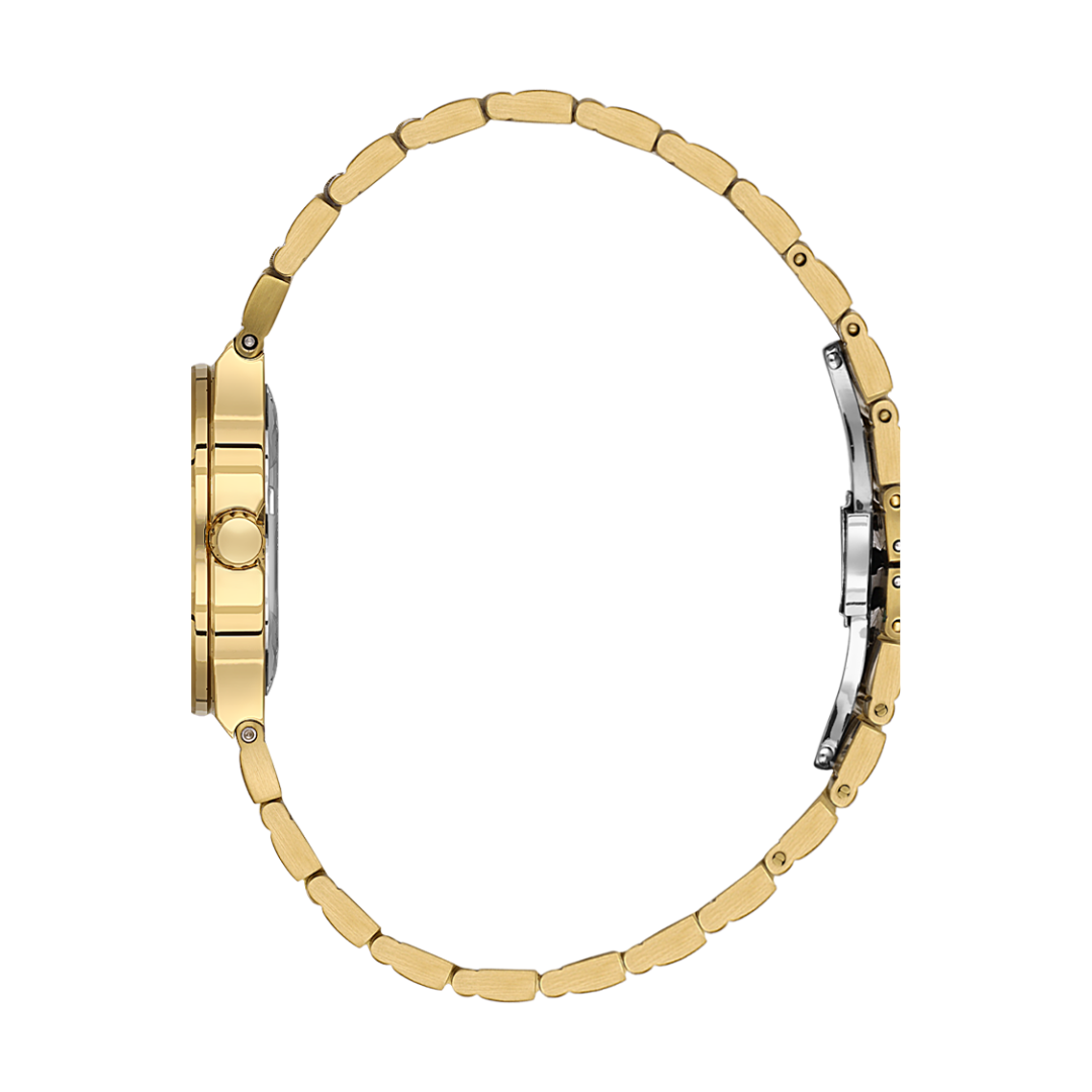 Santa Barbara Polo & Racquet Club Women's Analog Watch SB.1.10664-2 Gold  Bracelet Mother of Pearl Dial
