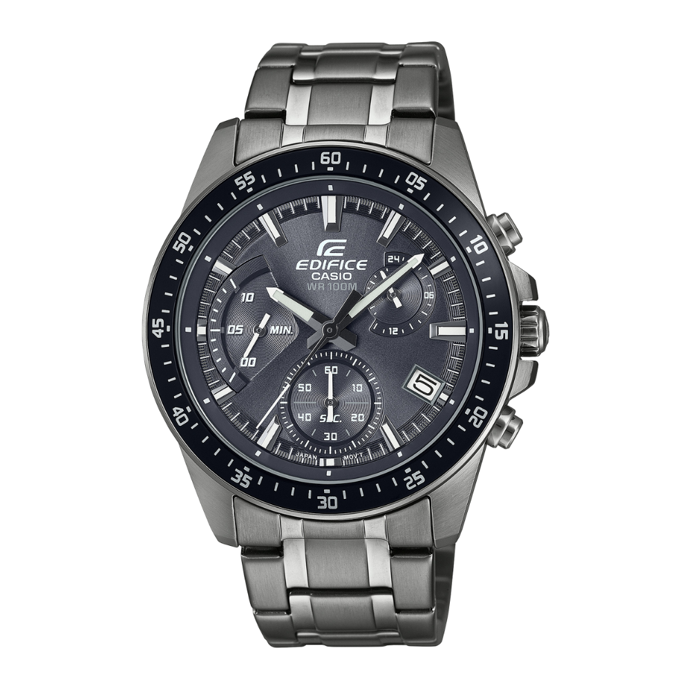Casio Edifice EFV-540DC-1CV Standard Chronograph Black Ion-Plated Watch