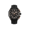 Police Centurian Men’s Multifunction Watch – Black Silicone Strap -PEWGQ0093201