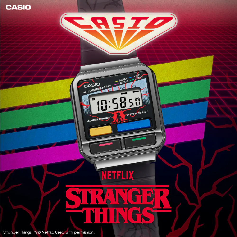 CASIO VINTAGE STRANGER THINGS COLLABORATION A120WEST-1ADR
