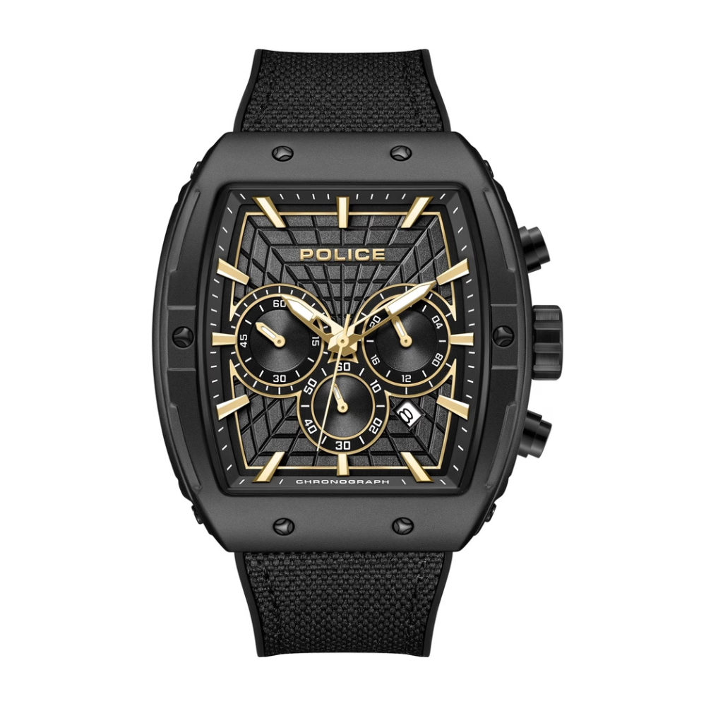 Police Coswig Black Men's Quartz Chronograph Watch