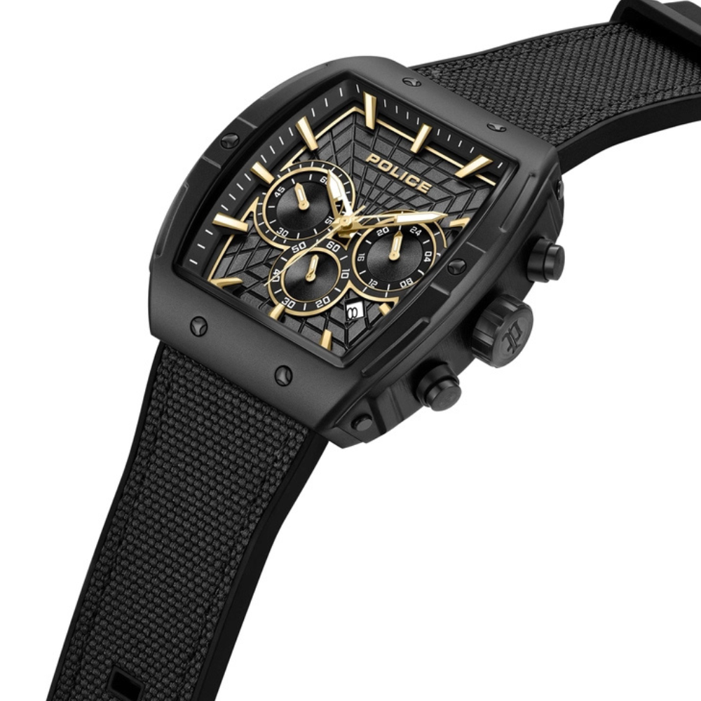 Police Coswig Black Men's Quartz Chronograph Watch