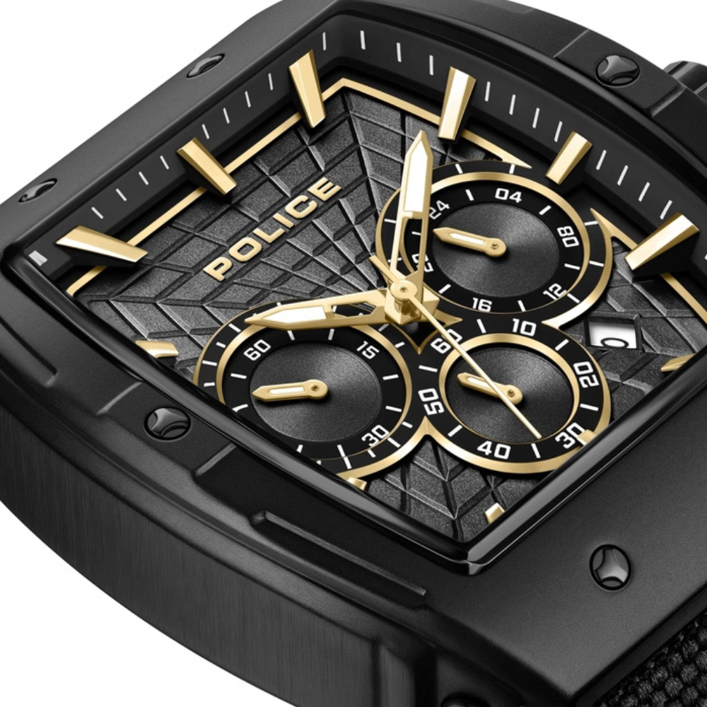 Police Coswig Black Men's Quartz Chronograph Watch