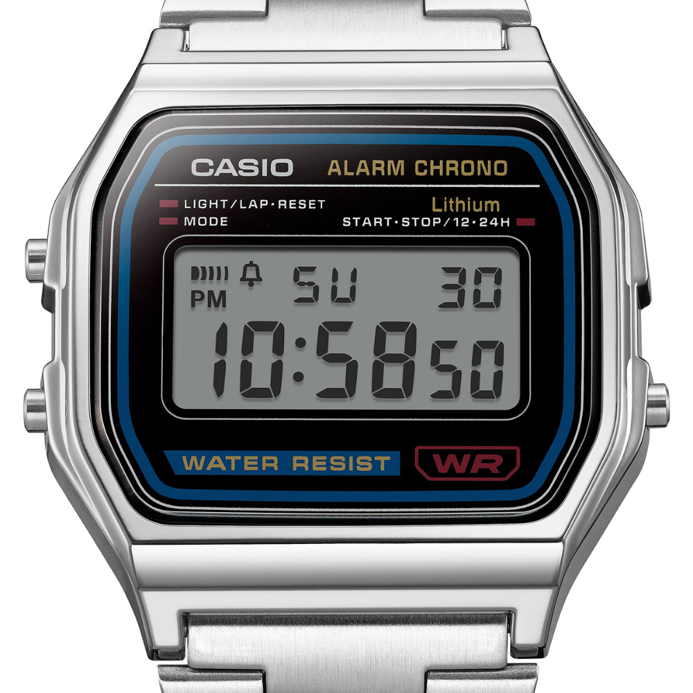 CASIO VINTAGE DIGITAL UNISEX WATCH A158WA-1DF