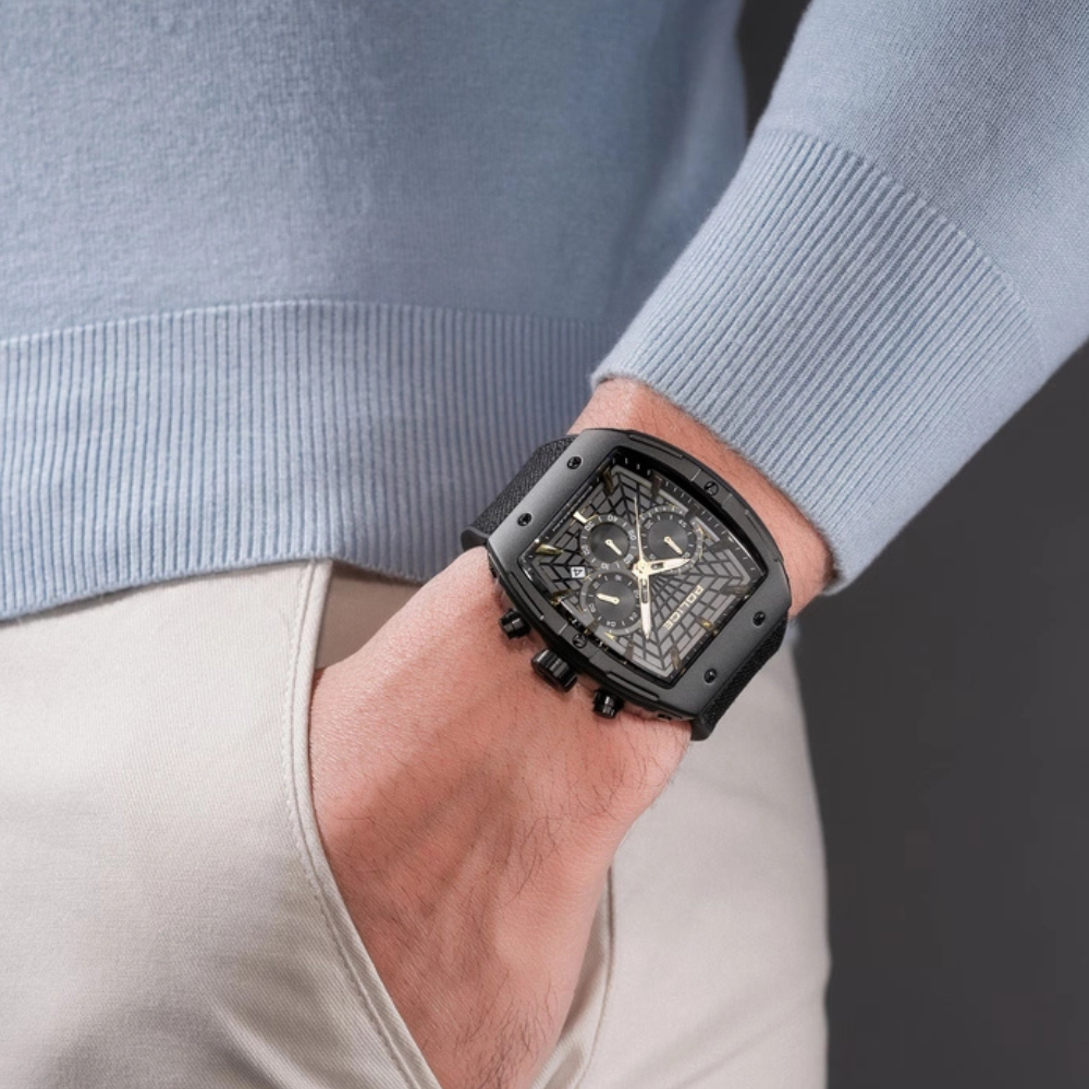 Police Coswig Black Men's Quartz Chronograph Watch