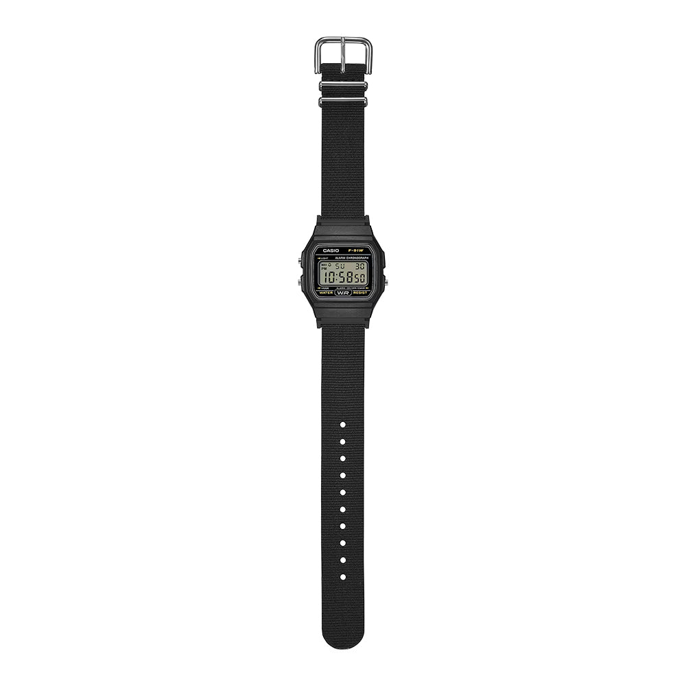 Casio F-91WF-1ADF Men’s Digital Watch with Cloth Band