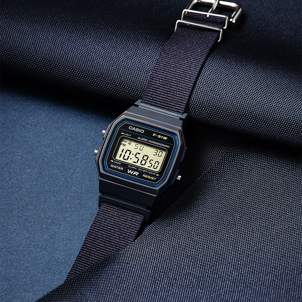 Casio F-91WF-2ADF Navy Men’s Digital Watch